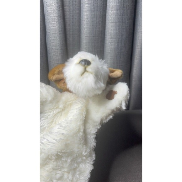 Puppet Company Fox Terrier Dog 15 Inch Plush Hand Toy Stuffed Animal - Picture 8 of 10